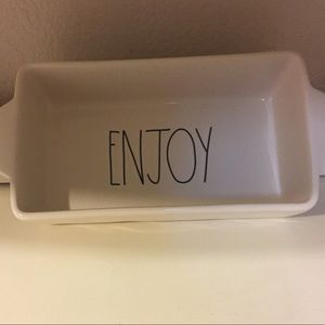 RAE DUNN ENJOY baking dish